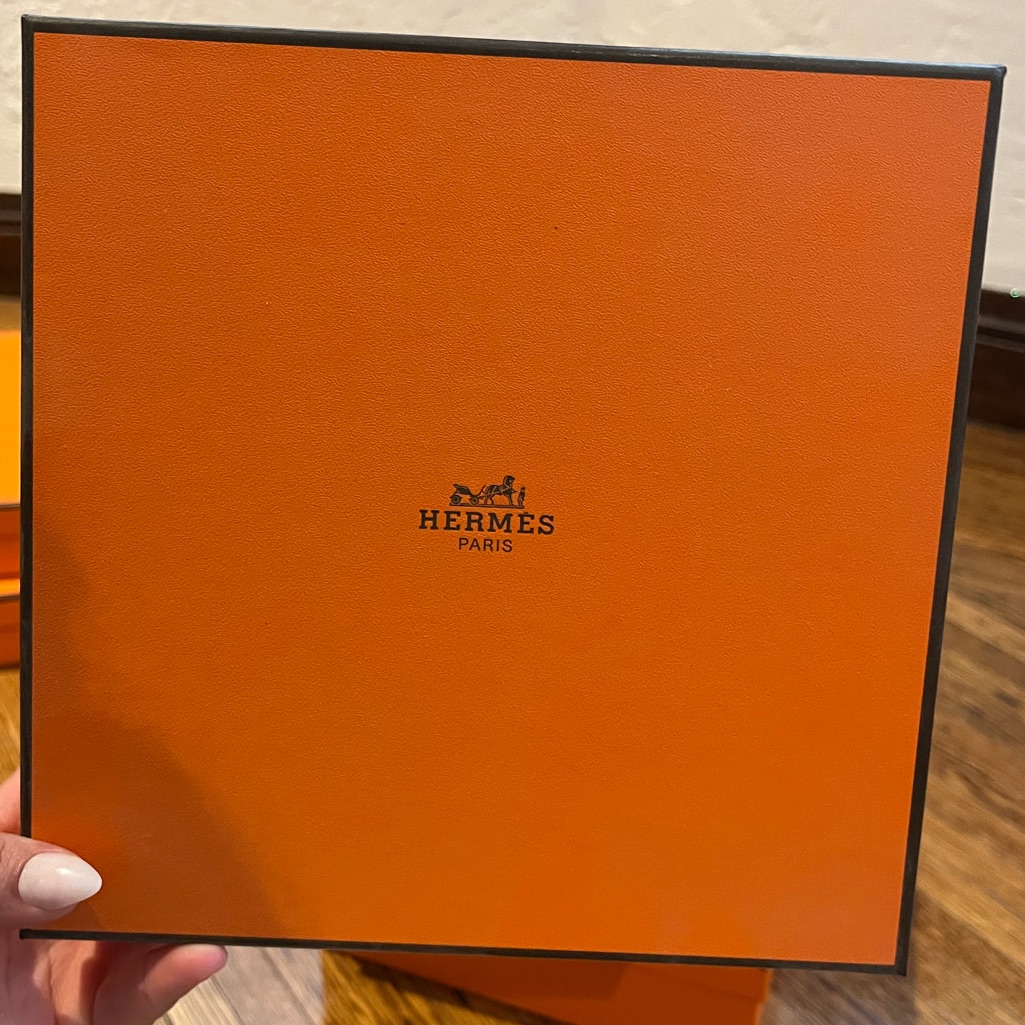 Medium Authentic Hermes Box